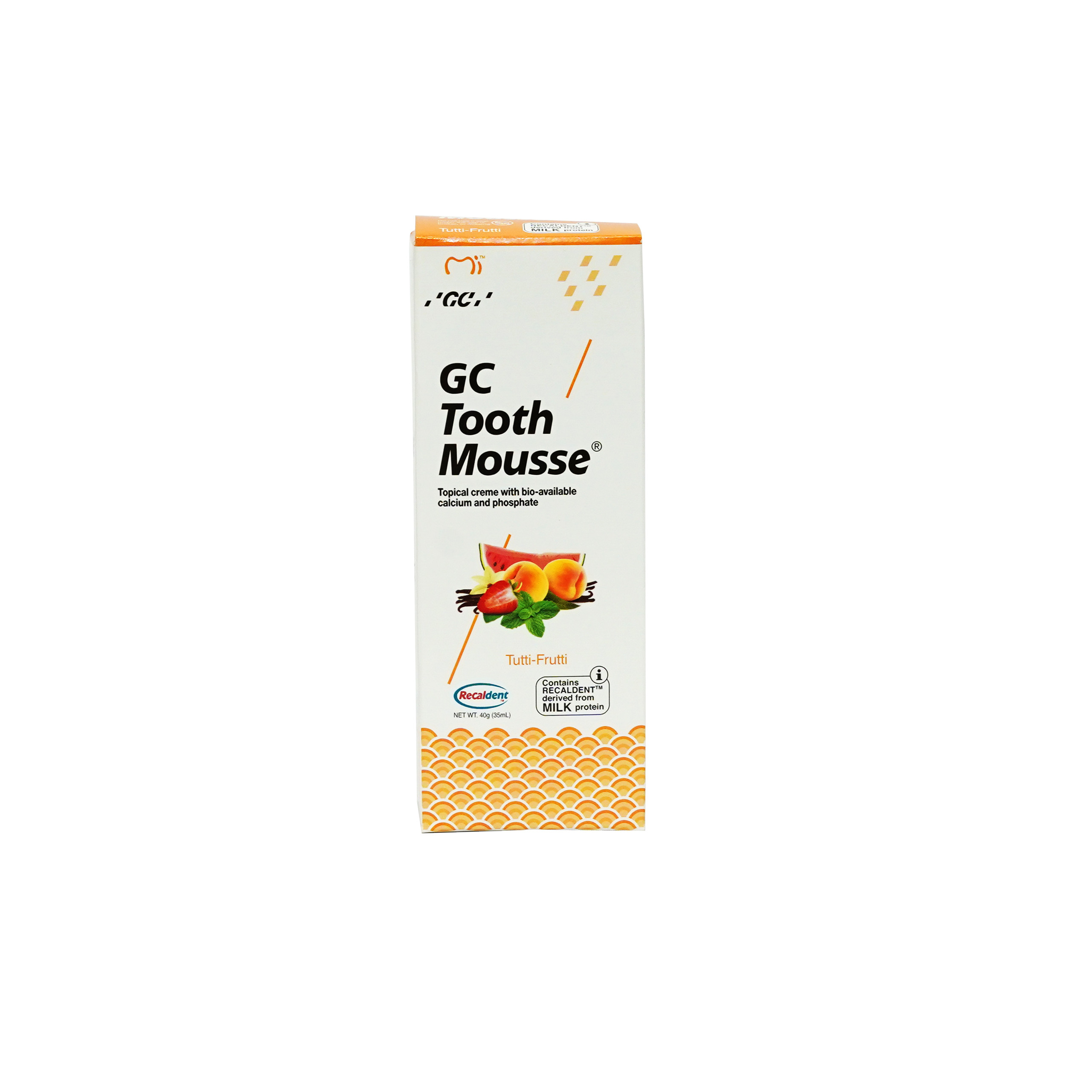 G C Tooth Mousse 40g Gc- Tutti Frutti